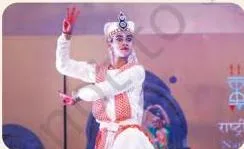 Dancers striking poses inspired by the sculpture of Dancing Shiva, showing how stillness becomes dance