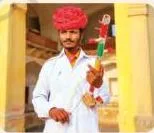 The rāvaṇa-hatthā, an ancient bowed string instrument still used as a folk instrument in Rajasthan