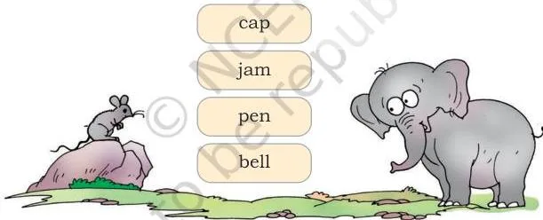 Now say the words given below