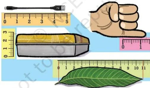 The length of the USB cable is 4 and $\frac{8}{10}$ units or $\frac{48}{10}$ units.