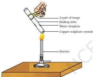 Removing water