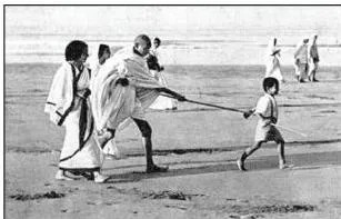 You must have heard about Mahatma Gandhi's *Dandi March*.
