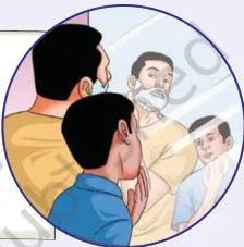Boys often develop facial hair, which later grows into a moustache and a beard as they move towards adulthood.