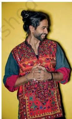 Apparel with traditional embroidery is being adapted for high-fashion wear