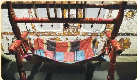 Old fabric pieces kept aside rather than thrown away, showing that fabrics have a long life and can be reused in patchwork