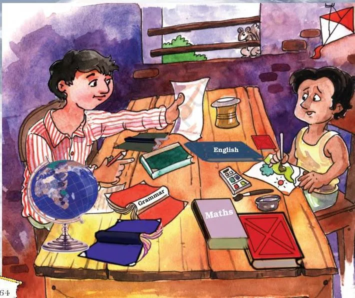 This short play is about two brothers who are affectionate and respectful to each other.