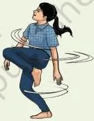 Dancer balanced and turning on one leg, teaching the spin-on-one-leg pirouette in the chapter's jump and spin vocabulary