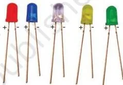 LEDs of different colours