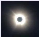 A total solar eclipse