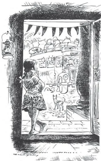 But for Valli, standing at the front door was every bit as enjoyable as any of the elaborate games other children played.