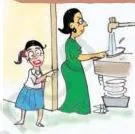 Mummy always says to outsiders: 'I don't work.