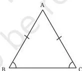 We can use the recently discovered fact that angles opposite to equal sides are equal.