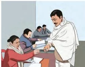 Illustration placed beside the chapter statement that India, like any modern democracy, is a representative democracy