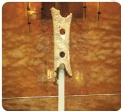 Bone flute fragment,