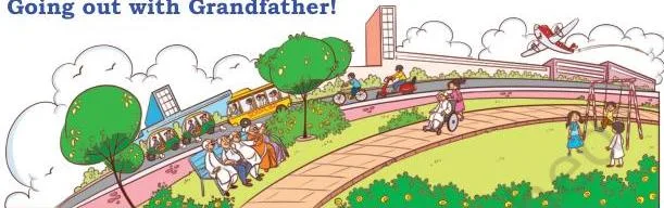 Going out with Grandfather!