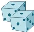 Take turns and roll two dice together and find the total number of dots on both the dice.