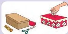 Try to make your own *gullak* with a spare box at your home with the help of your siblings or elders.