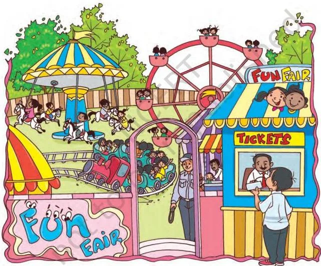 Rupal loves going to the fair.