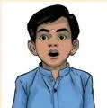 The navarasa figure in the How You Feel Class 7 chapter showing the emotional expressions behind the act-and-guess game