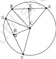 Theorem 7: *Chords of a circle that are equidistant from the centre have equal length.