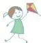 Sing the above song and encourage children to sing it too.