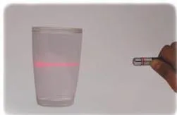 Caution—Use a laser only under teachers' supervision.