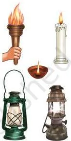 Fire as a source of artificial light