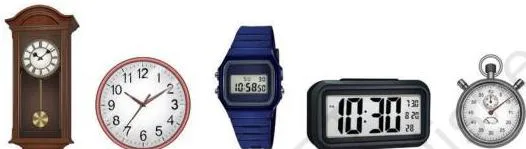 Some common clocks and watches