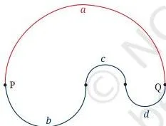 Hence, each dotted arc is 1/3 of the circumference of the circle on which it lies.