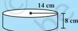 Find total surface area of the following cylinders (Fig 9.27)