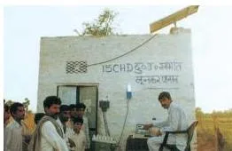 Solar operated electronic milk testing equipment