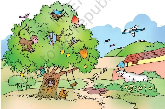 Child: I see \_\_\_\_\_ in the sky.