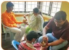 A music therapy session, showing how music therapists use music to relieve pain, manage stress, and support mental health and rehabilitation