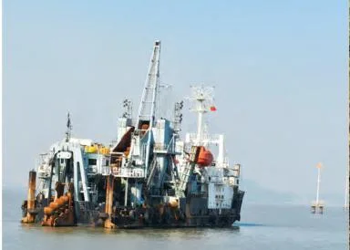 An offshore oil rig standing in the sea and drilling for petroleum beneath the seabed, showing how technology turns deep-ocean oil into a usable resource