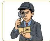 A genre poster for Mystery, a genre centred on solving a puzzle, usually a crime, revealed only at the end