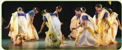 Phag dance from Haryana, a folk dance performance in colourful traditional dress