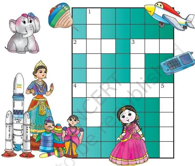 Hint: All the answers are related to toys and games.