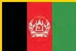 The Afghan flag with three horizontal bands of black, red and green, used in Parts and Wholes Class 5 for guessing each colour as a fraction