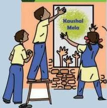 Execution of tasks, step 4 of the Planning for Kaushal Mela plan, illustrating the phase when the checklist work is actually carried out