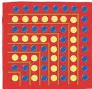A dot diagram pairing each square number with a sum of consecutive odd numbers, showing 16 as 1+3+5+7