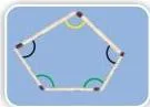 1) Look at the shape and answer.