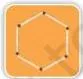 3) Four different angles are marked in four colours.