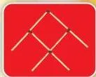 3) Using 10 matchsticks make this shape.