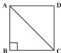 Square of area 9 divided into unit squares, whose side of length 3 is the square root of 9