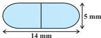 6. A medicine capsule is in the shape of a cylinder with two hemispheres stuck to each of its ends (see Fig. 12.10).