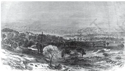 In the early nineteenth century, factories increasingly became an intimate part of the English landscape.