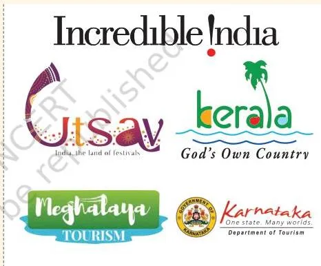 The Incredible India logo with an exclamation mark standing in place of the letter I, showing how letter play makes a word more expressive