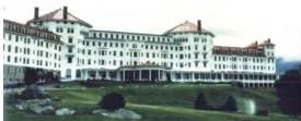 The Mount Washington Hotel in Bretton Woods, United States, where the 1944 conference designed the post-war economic system