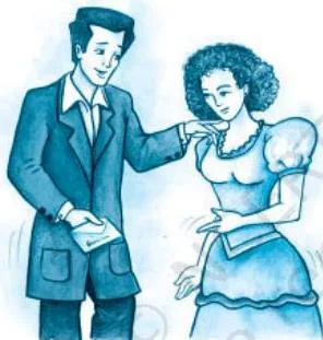 Instead of being delighted, as her husband had hoped, she threw the invitation spitefully upon the table murmuring, 'What do you suppose I want with that?'