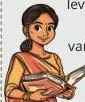 Note advising the teacher not to hand out the names of variable intensities, but to help children arrive at the final names of levels themselves